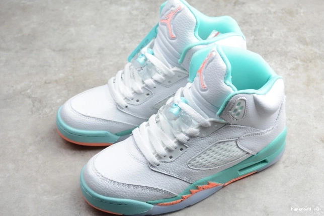GS Air Aqua 440892-100 Light 5 Jordan 0618